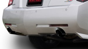 Cadillac CTS Axle-Back Exhaust - Dual Rear Exit - CORSA Performance - Sport Axle-Back - Black - `11-`14